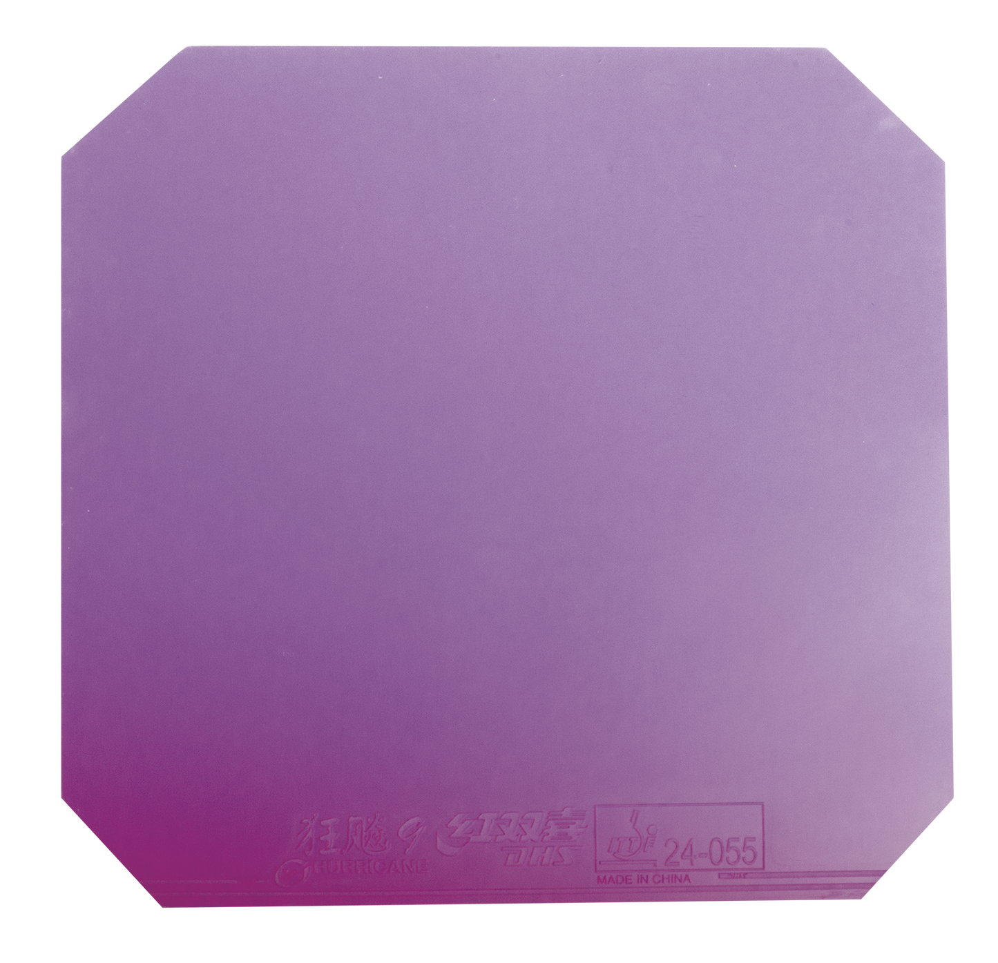 DHS Hurricane 9 2,15mm Soft 37 Belag Violet - DXDS025-1