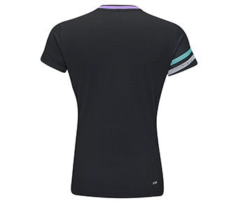 Damen Wettkampfshirt "National Teams" Shuttle - schwarz - AAYV046-1