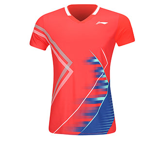 Women's Competition Shirt "National Teams" Shuttle - red - AAYV046-5