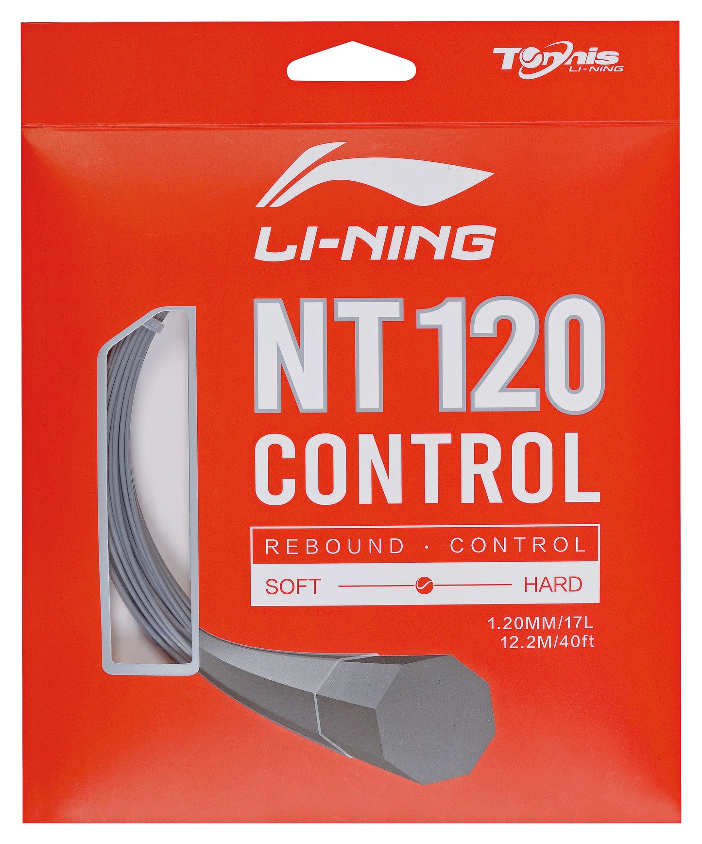 Tennissaite NT120 Control - 10m - verschiedenen Farben - ATSVA05