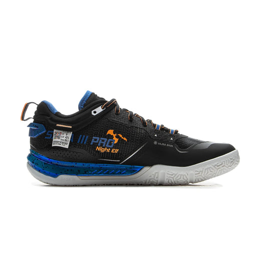 Unisex Badmintonschuh Saga 3 Pro - schwarz - AYAV001-3