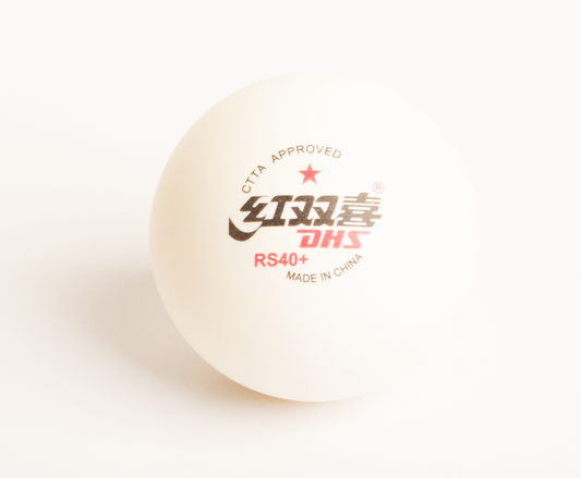 DHS Tischtennisball RS40+ 1-Sterne Weiß (10 Pack) - DXAV005-2