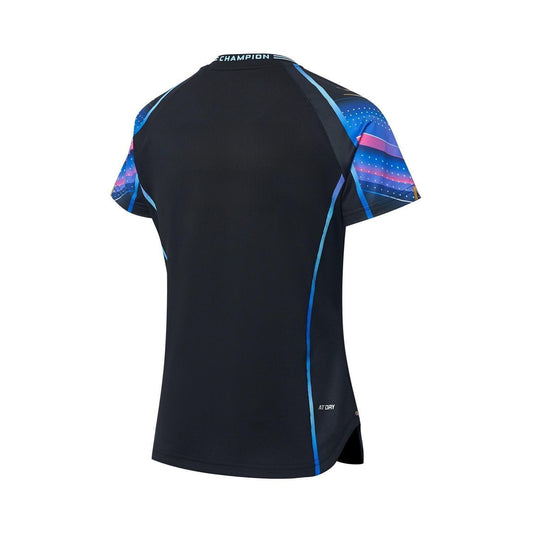 Tabletennis Women National-Team Competition Shirt Cyber - black - AAYT030-1