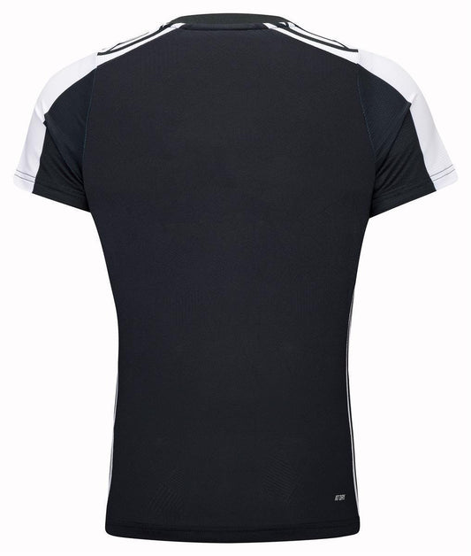 Ladies Sports Shirt "International Stars" Black-White - AAYT074-3
