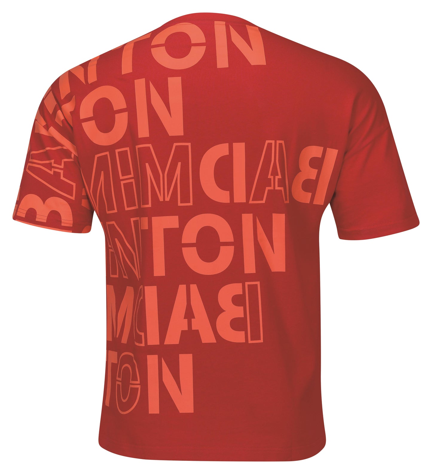 Culture Series T-Shirt Letters unisex red - AHSQ127-2