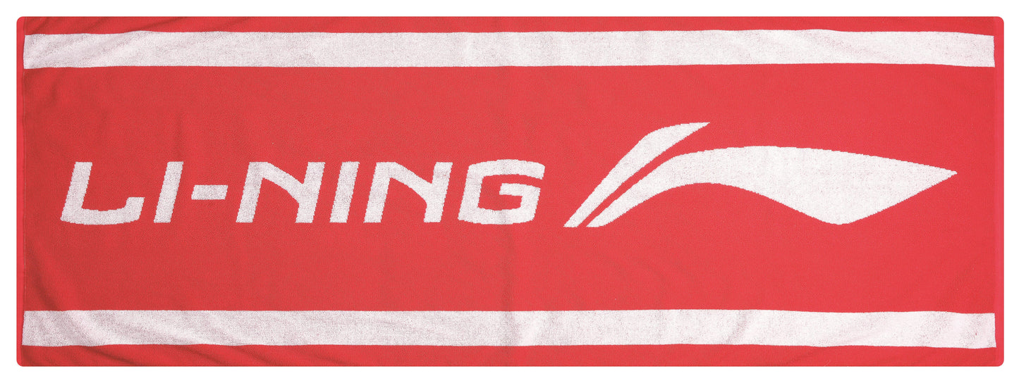 Sport Towel Normal Logo Red/White - AMJP004-3