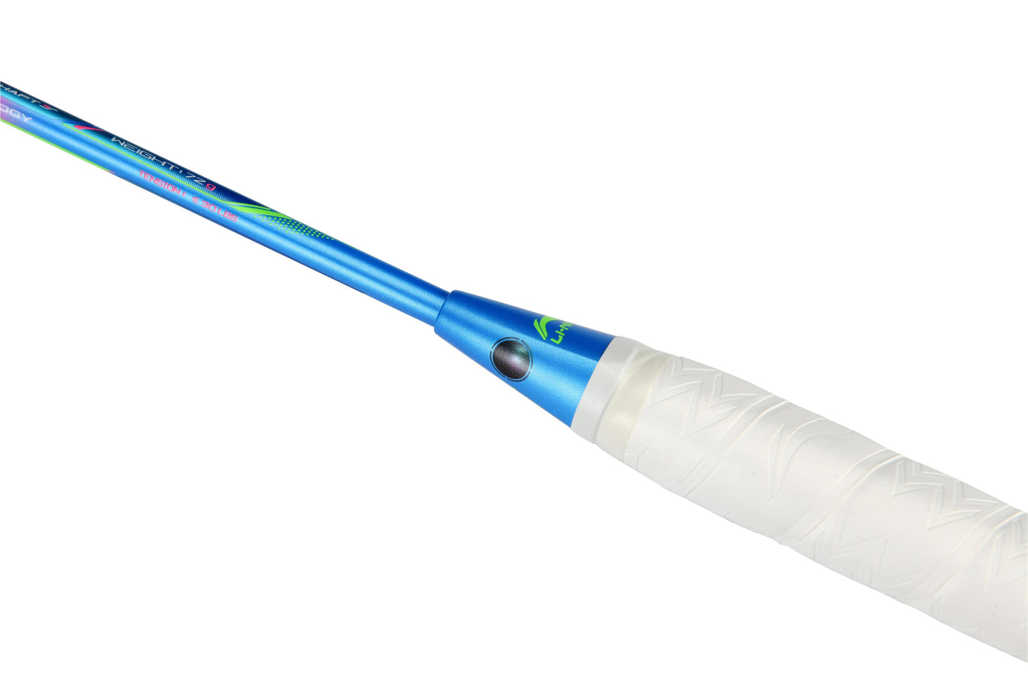 Badmintonschläger WindStorm 72 S unbespannt Blau-Pink - AYPT427-6