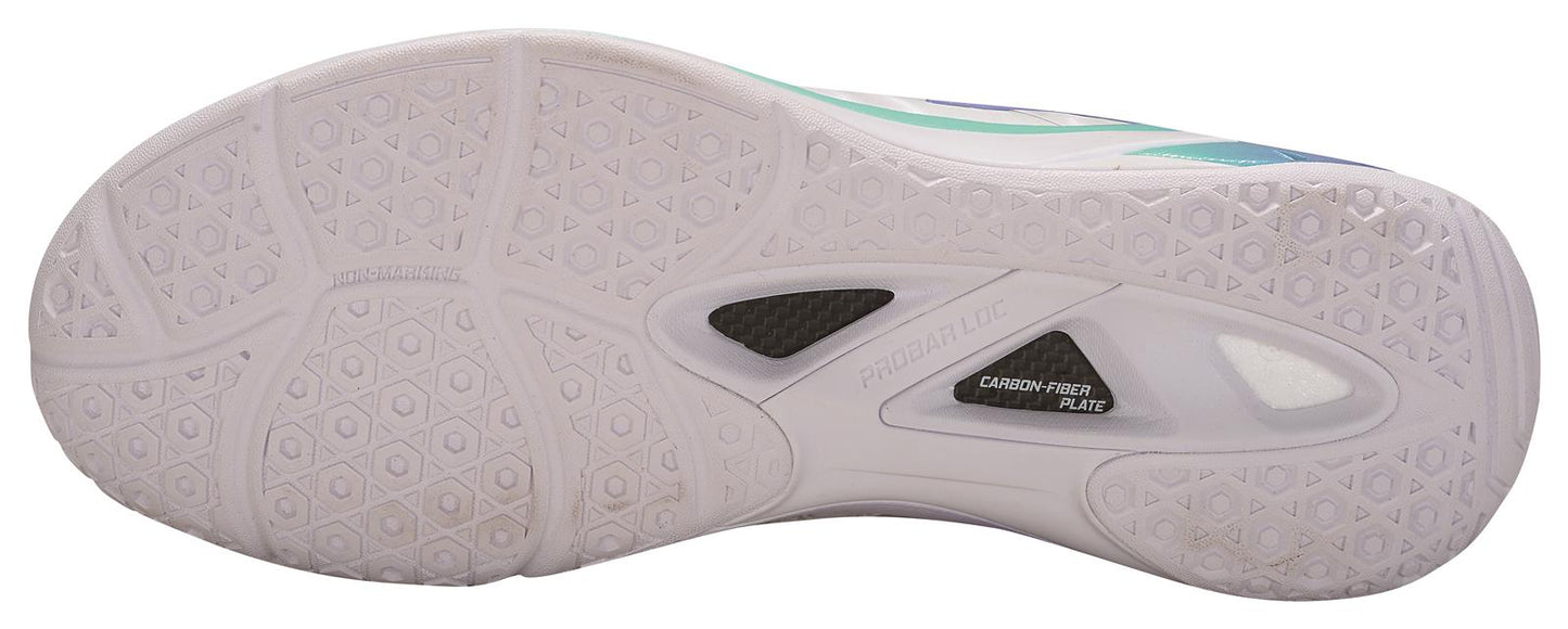 Unisex Badmintonschuh Wolke 2 - weiß - AYZU017-1