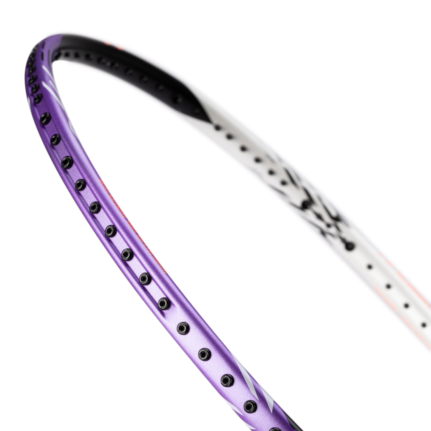 Badmintonschläger HalberTec 1000 (5U) schwarz/lila - unbespannt - AYPV021-5