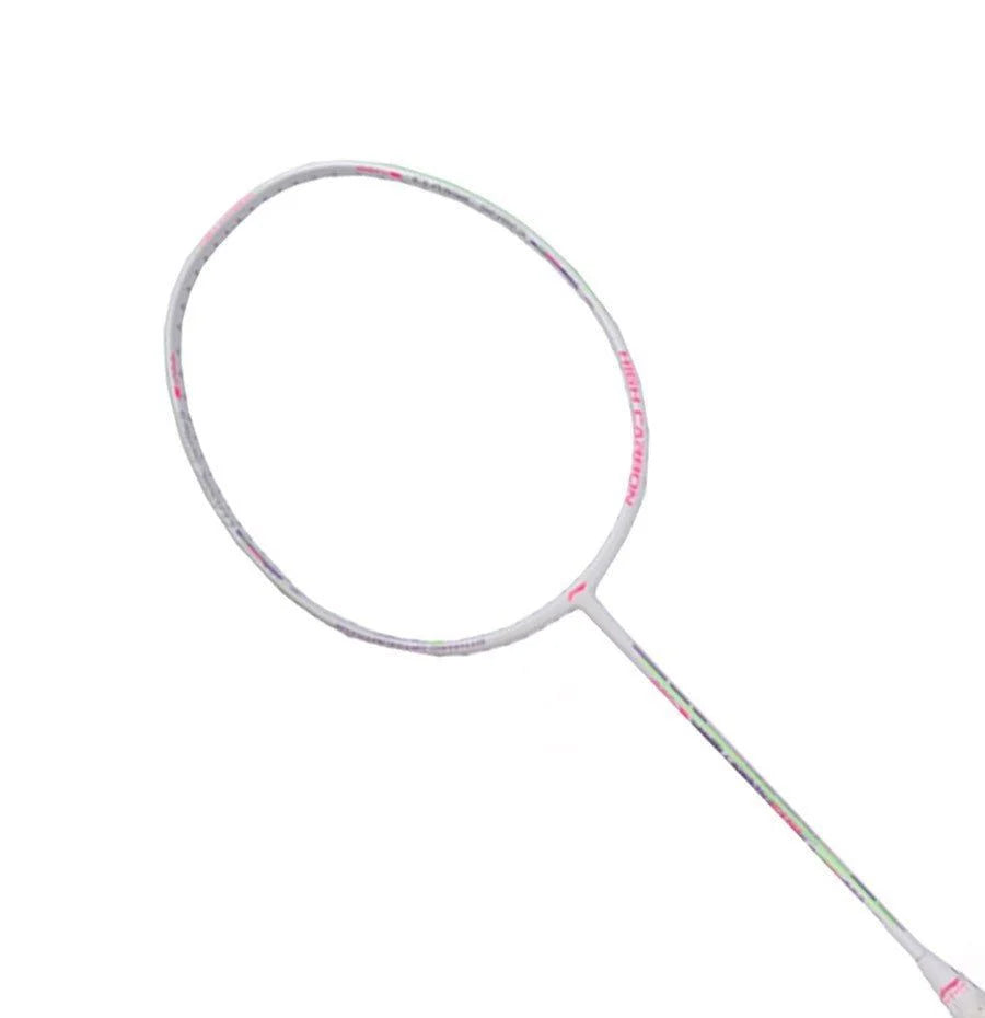 Badminton racket High Carbon HC1000 white strung - AYPT475-4