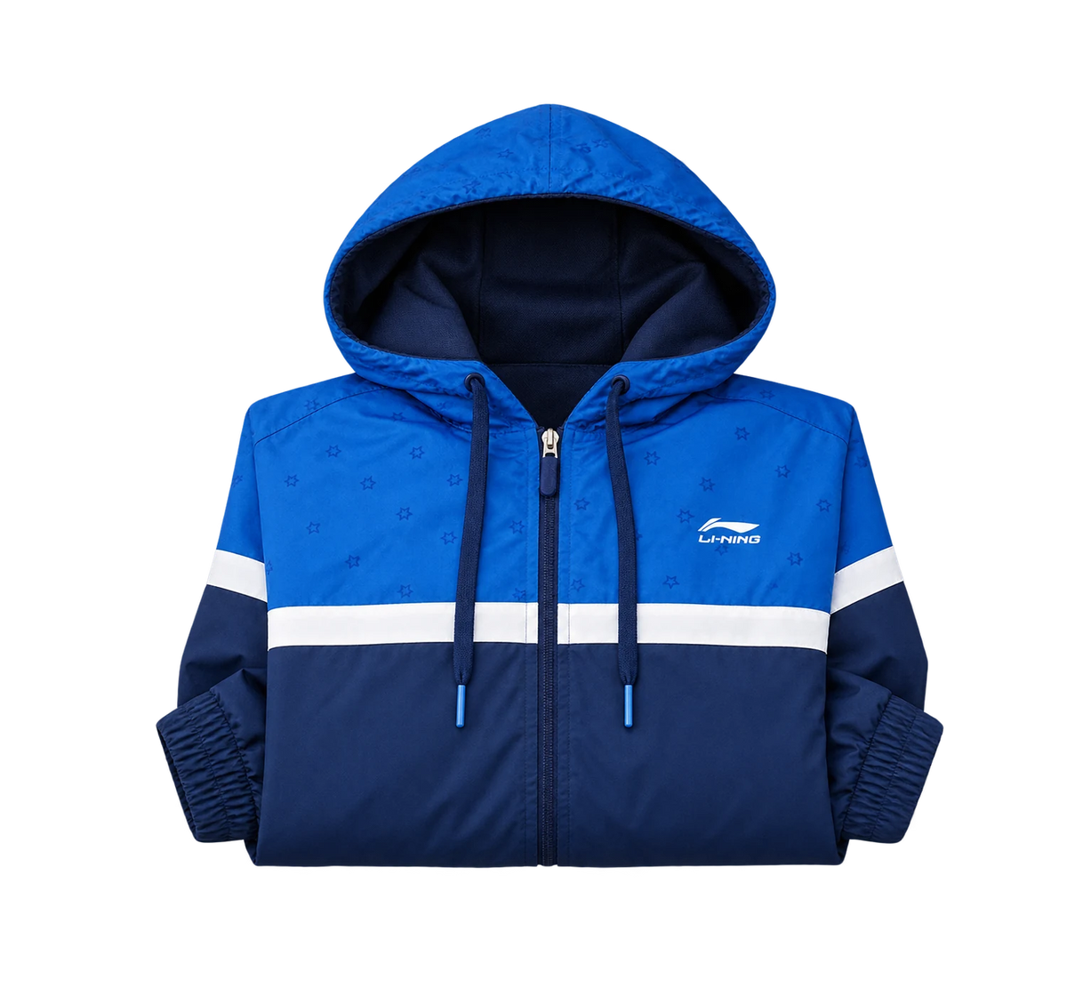 Li-Ning Unisex Kapuzenjacke blau - AYYG219-1