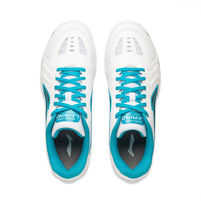 Tischtennis Schuh Hawk Eye 3.0 Pro - weiß/hell-blau - APPV005-2