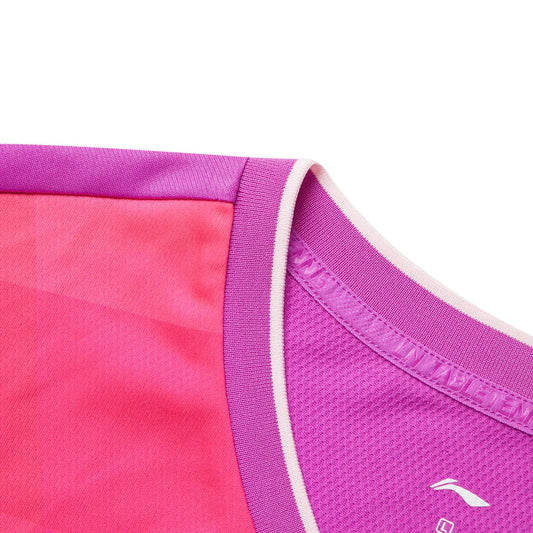 Tabletennis Unisex Dragon Flow Competition T-shirt 2025 pink  AAYV071-2