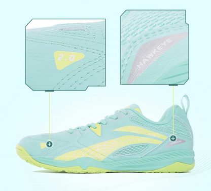 Unisex Tischtennisschuh Hawk Eye 2.0 - grün - APTT005-4