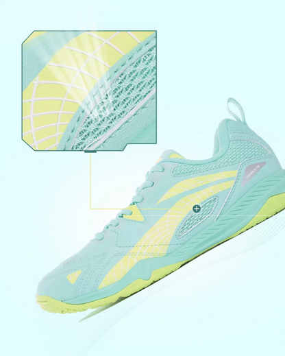 Unisex Tischtennisschuh Hawk Eye 2.0 - grün - APTT005-4