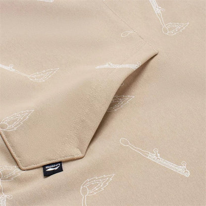 Unisex Skateboard Casual Hoody "Boards" beige - AWDT955-3