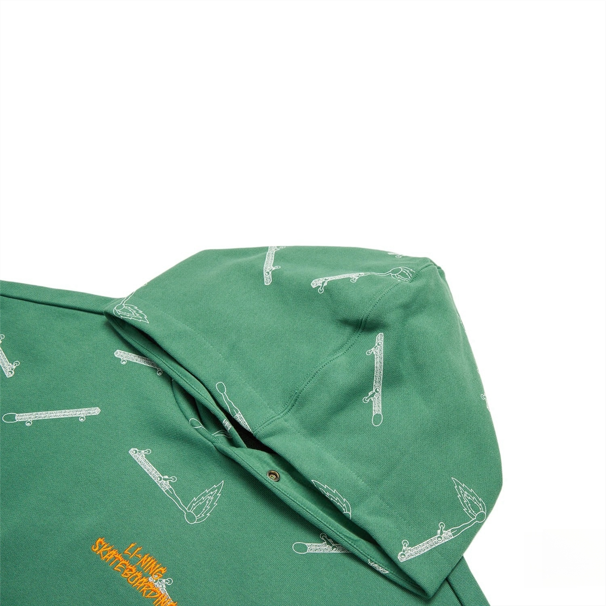 Unisex Skateboard Casual Hoody "Boards" grün - AWDT955-2