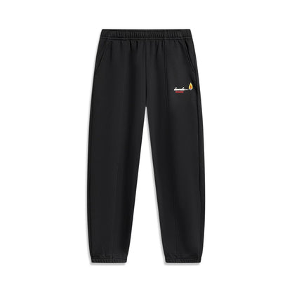 Unisex Trainingshose Pants "Skateboarding Match" black - AKLT949-1