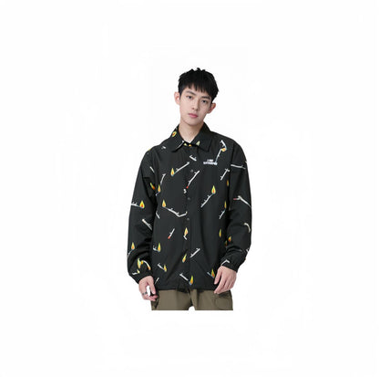 Unisex Basketball Windbreaker Wade black - AFDT307-1