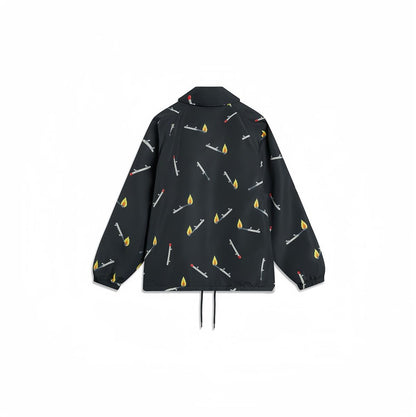 Unisex Basketball Windbreaker Wade black - AFDT307-1