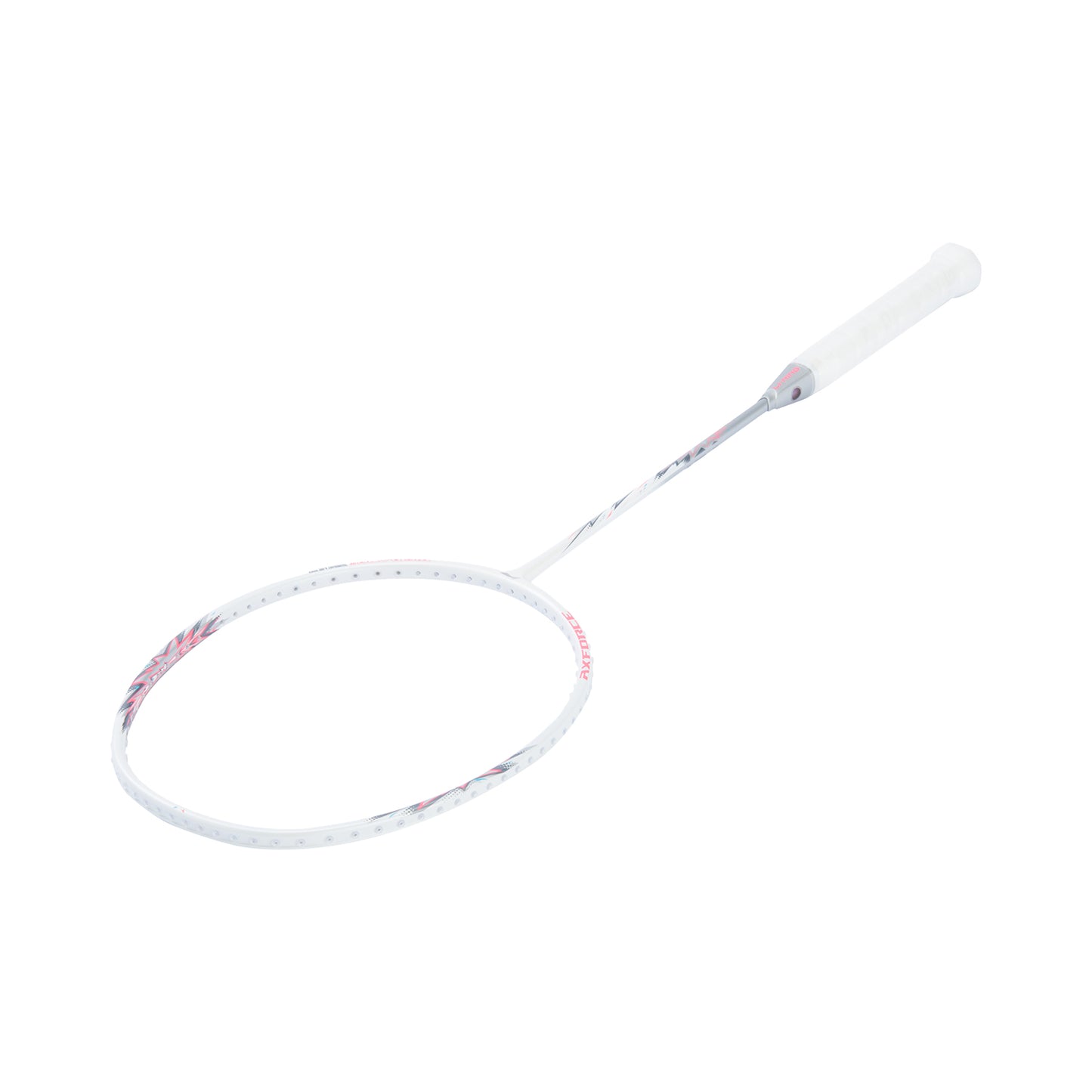 Badmintonschläger AXFORCE BIGBANG (5U) weiß/pink - unbespannt - AYPU051-5
