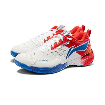 Unisex Badmintonschuh "Blade Max City Edition" weiß-rot-blau - AYAU005-1