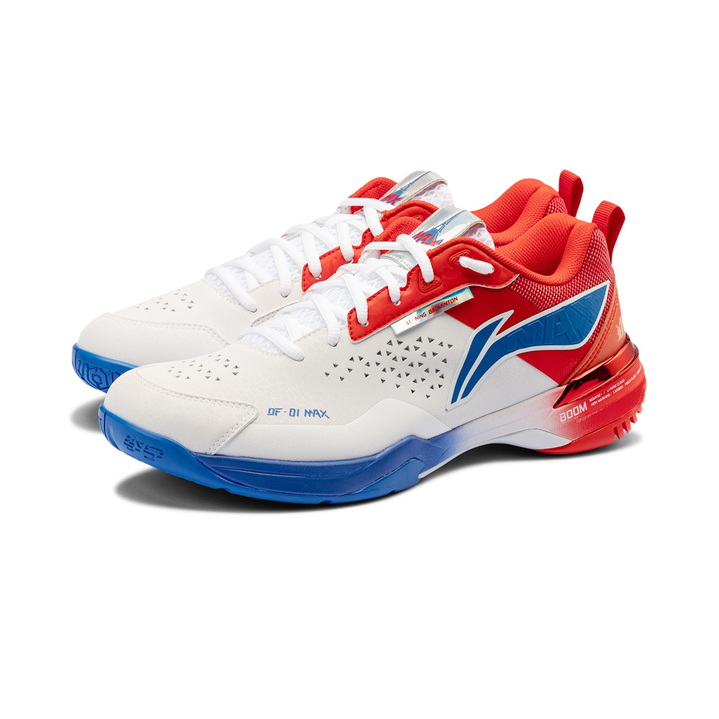 Unisex Badmintonschoe "Blade Max City Edition" white-red-blue - AYAU005-1