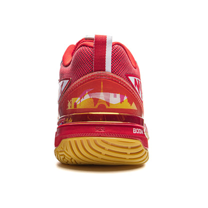 Unisex Badmintonschuh "Blade Max City Edition" rot & blau - AYAU005-2