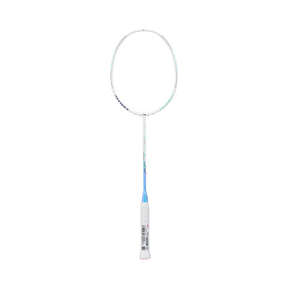 Badmintonracket AXFORCE 80 (5U) white unstrung - AYPV035-5