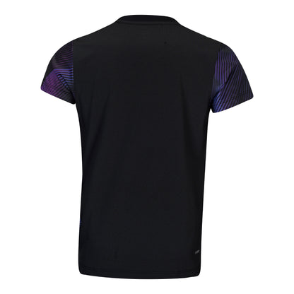 Tischtennis Kinder National-Team 2026 Wettkampftrikot - schwarz - AAYW092-1