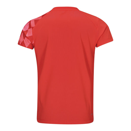 Tischtennis Kinder WM 2026 Wettkampftrikot - rot - AAYW094-2