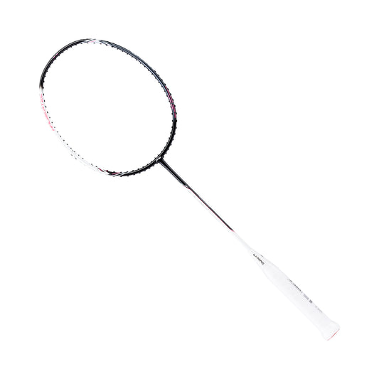 Badmintonracket HalberTec 2000 (4U) white/black - strung  - AYPT377-40