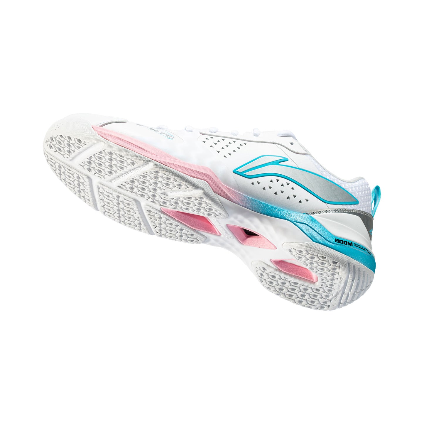 Unisex Badmintonschuh ''Blade II Pro'' - weiß/pink/hellblau - AYZV001-2
