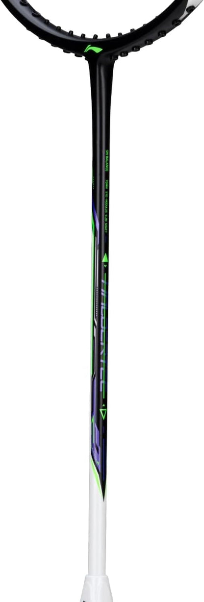 Badmintonschläger HalberTec Motor (4U) schwarz/weiß - unbespannt  - AYPU073-4