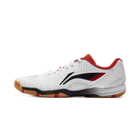Table tennis shoe Hawk Eye 3.0 Pro - white/red - APPV005-1