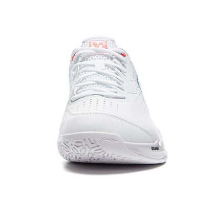 Unisex Badmintonschuh Donner 2 - weiß/rot - AYZU015-2