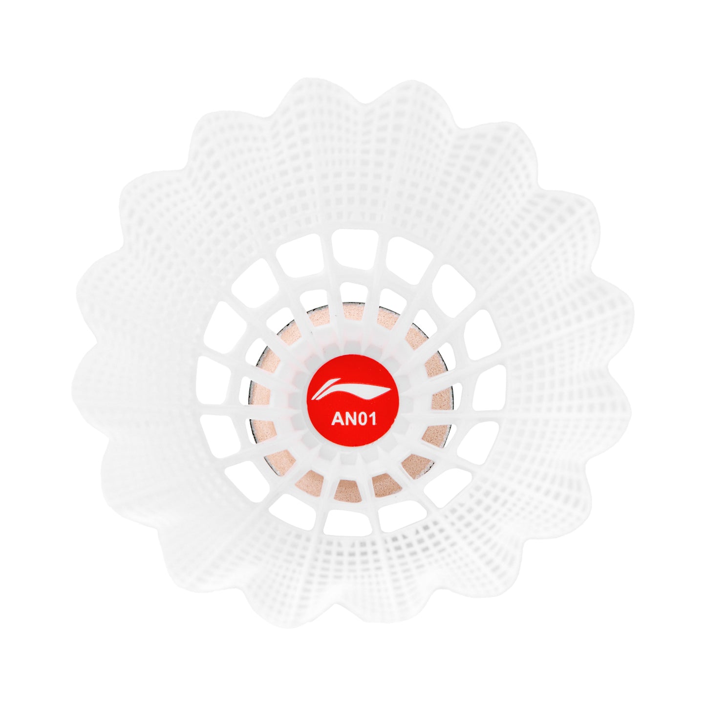 Nylon shuttlecocks AN01 white - AYQQ036