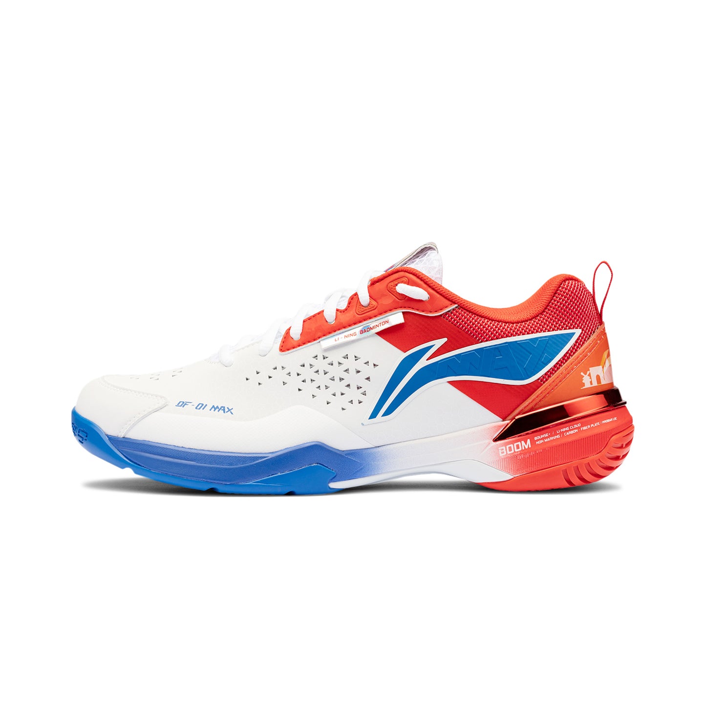 Unisex Badmintonschuh "Blade Max City Edition" weiß-rot-blau - AYAU005-1