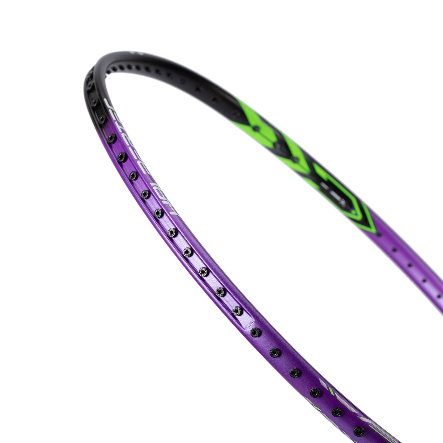 Badmintonschläger HalberTec 1000 (5U) schwarz/lila - bespannt  - AYPV021-50