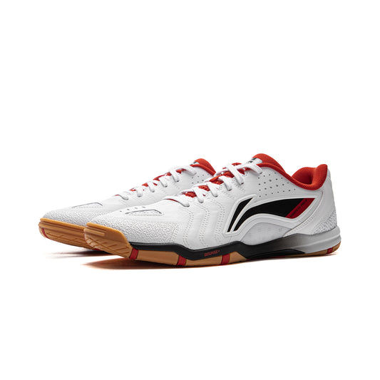 Table tennis shoe Hawk Eye 3.0 Pro - white/red - APPV005-1