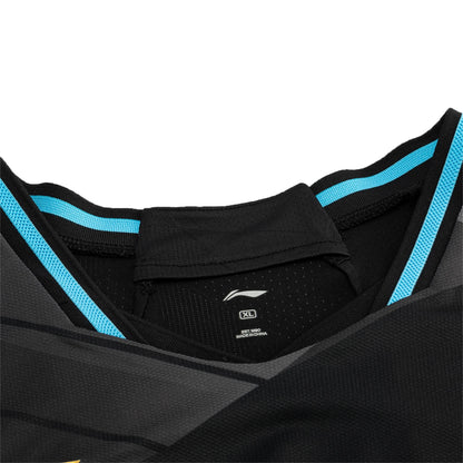 Men's sports shirt "International Players" Arena - black - AAYU227-1