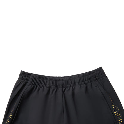 Tischtennis Kinder Short - schwarz - AAPV058-1