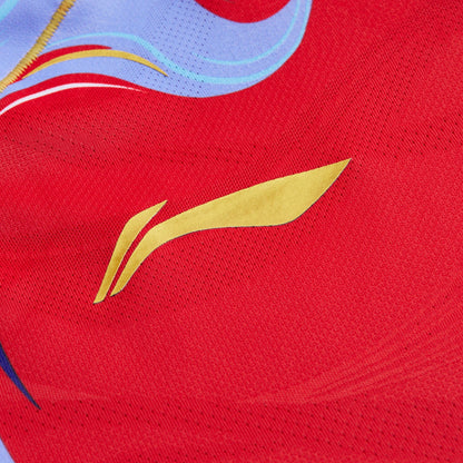 Herren Sportshirt "China Youth Team" Koi - rot - AAYU229-3