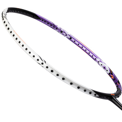 Badmintonschläger HalberTec 1000 (5U) schwarz/lila - unbespannt  - AYPV021-5
