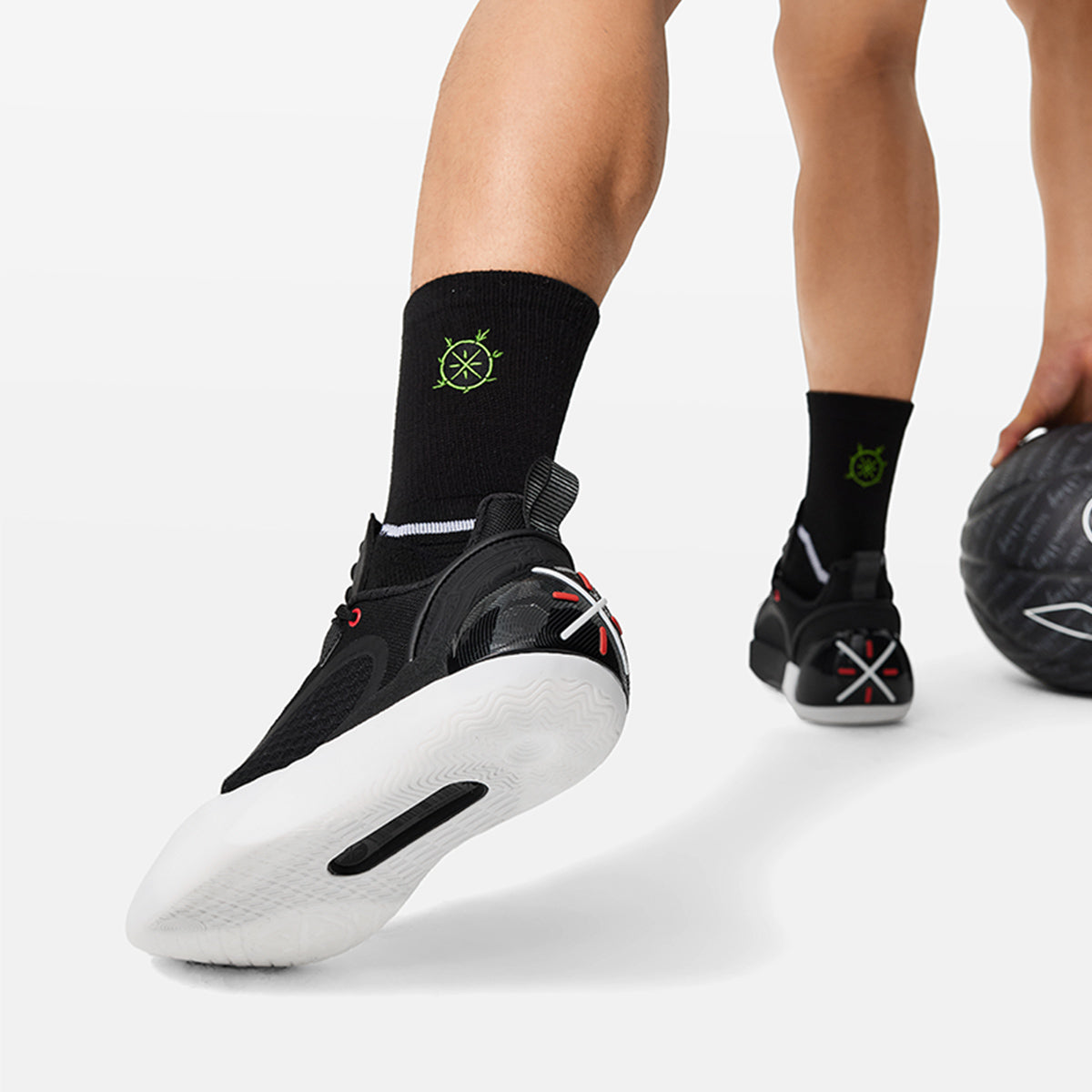 Professional Basketballschuh "Wade All City 12" ENCORE - black-white - ABAU029-2