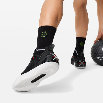 Professional Basketballschuh "Wade All City 12" ENCORE - black-white - ABAU029-2