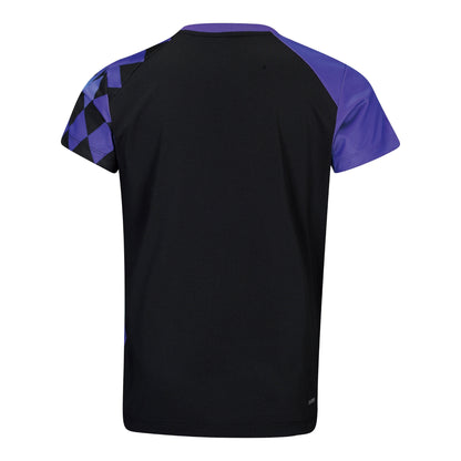 Tischtennis Kinder WM 2026 Wettkampftrikot - schwarz - AAYW094-1