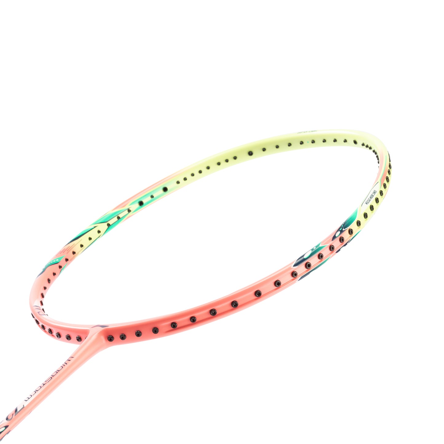 Badmintonschläger WindStorm 72 Speed unbespannt - hellrot - AYPU069-6