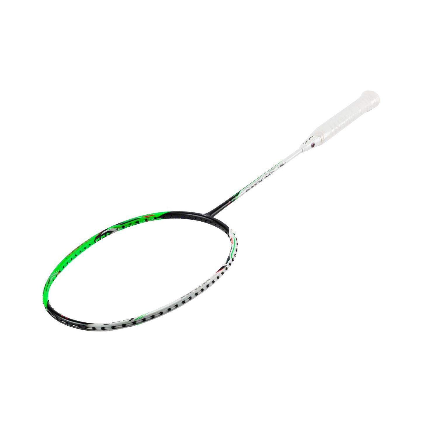 Badmintonschläger HalberTec 3000 (5U) weiß/grün - unbespannt  - AYPV011-5