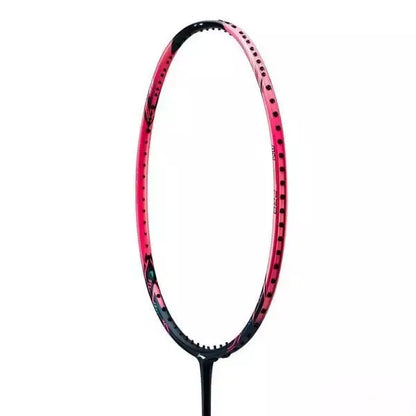 Badmintonschläger HalberTec Motor Pro (4U) schwarz/pink - unbespannt  - AYPV043-4